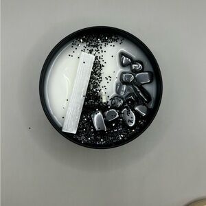 Black and White Banish Negativity Candle